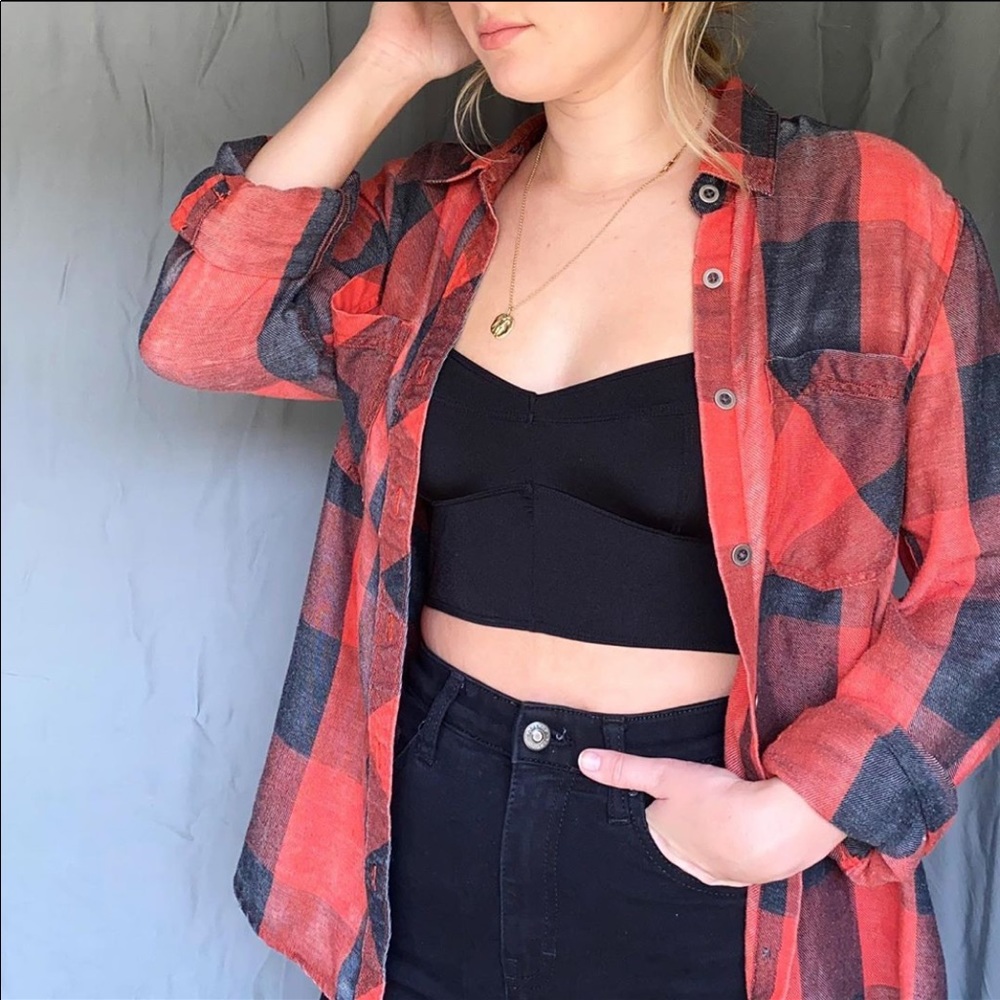 Red & black flannel